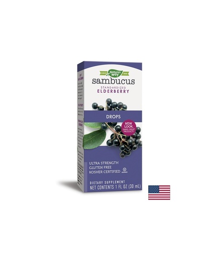 [10493] Sambucus Drops/ Самбукус капки х 30 ml Nature’s Way