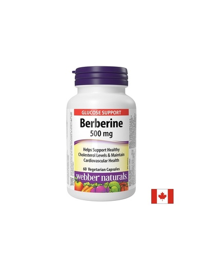 [3963 WN] Берберин - За метаболитен баланс и контрол на кръвната захар, 500 mg х 60 капсули