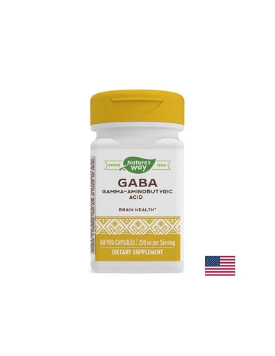 [05526] ГАБА – Спокоен сън и баланс на нервната система, 250 mg, 60 капсули