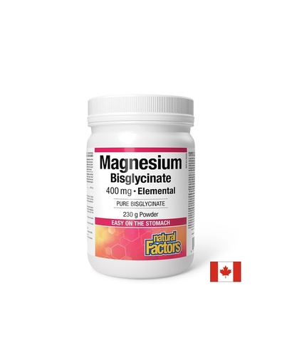 [1695 NF] Магнезий (бисглицинат) – За мускулен тонус и здраво сърце, 400 mg, 230 g прах