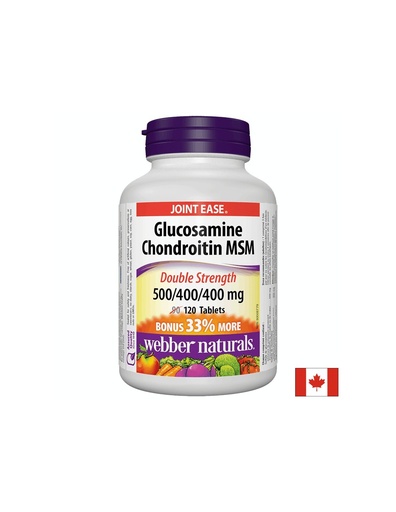 [3835 WN] Glucosamine, Chondroitin, MSM/ Глюкозамин, Хондроитин и МСМ х 120 таблетки